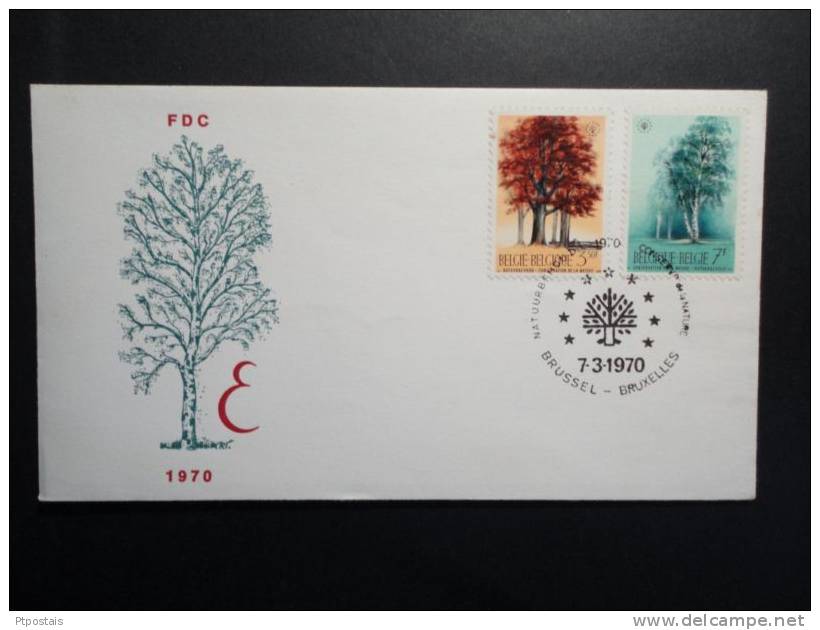 FDC BELGIQUE BELGIUM - 1970 - Zonder Classificatie