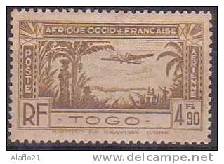 µ2 - TOGO - POSTE AERIENNE N° 4 - NEUF SANS CHARNIERE - Other & Unclassified