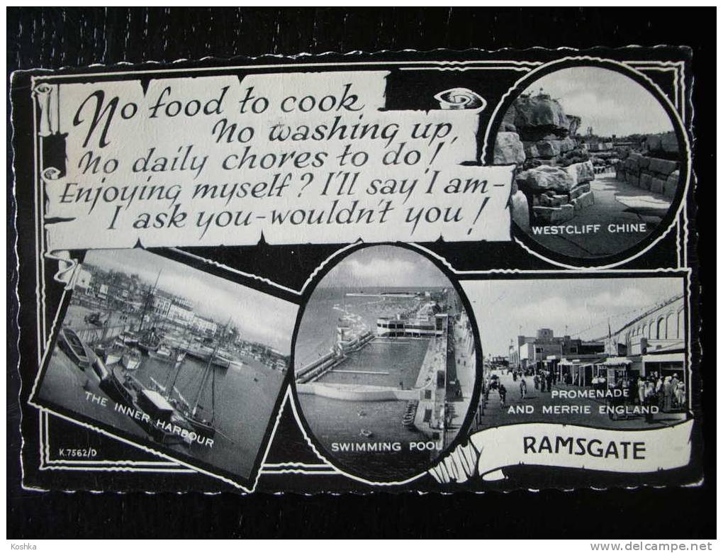 Greetings From RAMSGATE - 1960 - Valentine  - Lot 28 - Ramsgate
