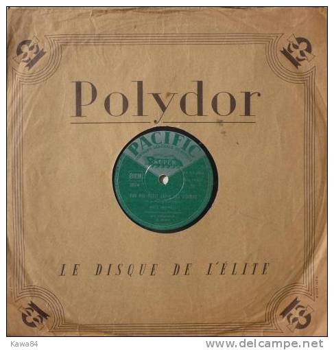 78 T 78 RPM (10")  Mick Micheyl  "  Pan Pan Petit Lapin Des Champs  " - 78 Rpm - Gramophone Records