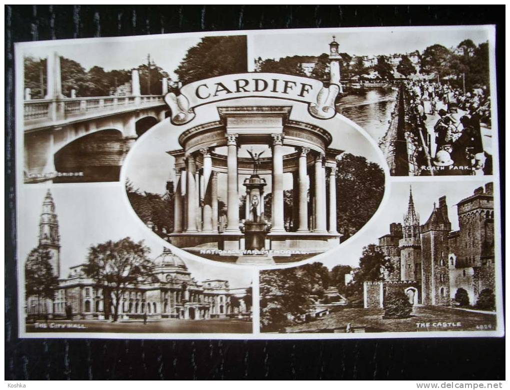 Greetings From CARDIFF - Temple Series - Lot 28 - Glamorgan