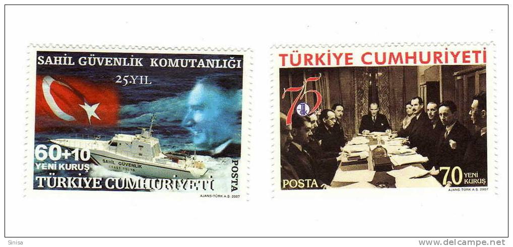 Turkey / Famous Persons - Unused Stamps