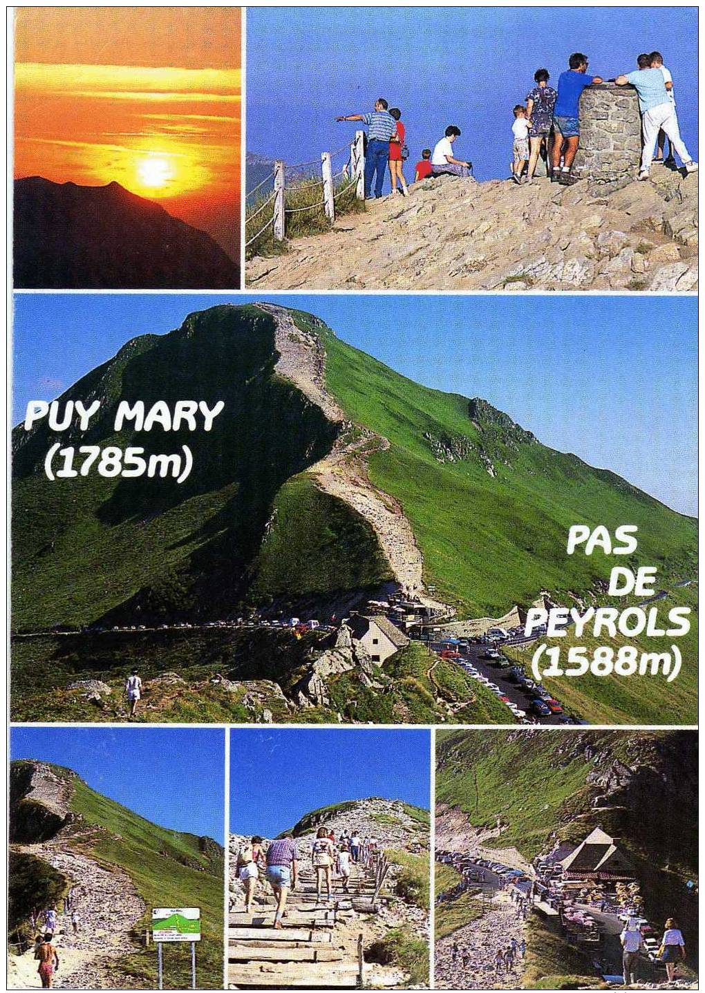 15 SOMMET DU PUY MARY - Autres & Non Classés