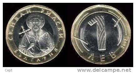 1 Lv - Bulgaria 2002 Year - Coin - Bulgarije