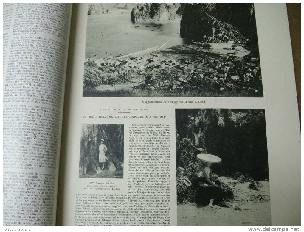 1930 : FRANCE-INDOCHINE ; Drame Expédition ANDREE ;  Au TONKIN ; BOLIVAR Et La BOLIVIE ; Enquête Population FRANCE ; - L'Illustration