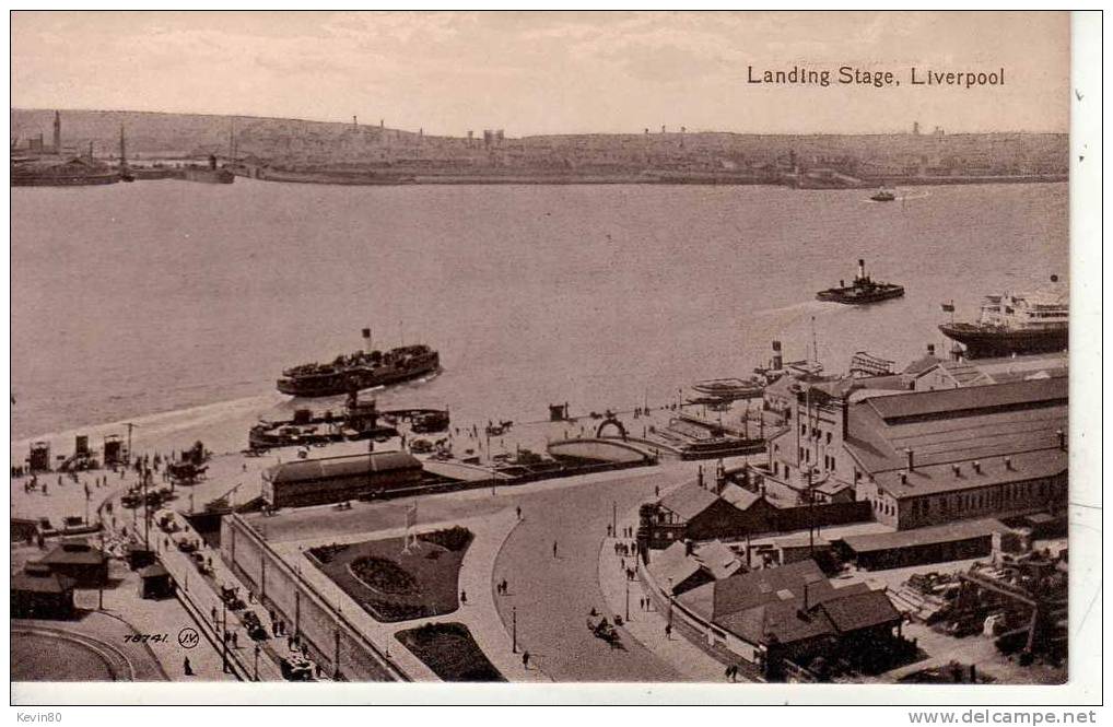 ANGLETERRE LIVERPOOL Landing Stage - Liverpool