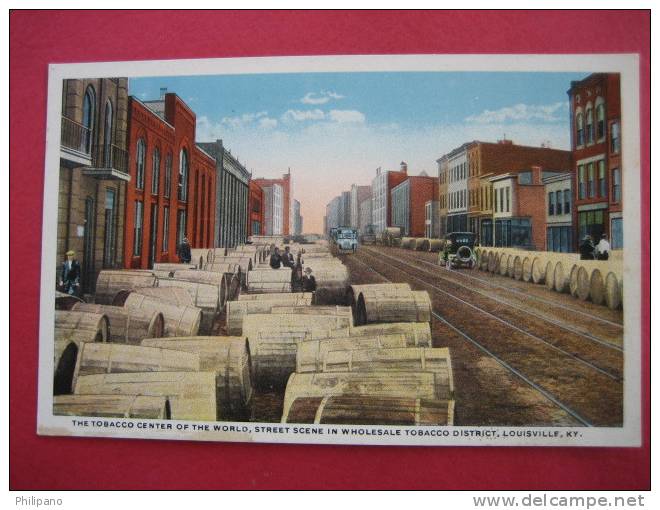 Louisville Ky  Wholsale Tobacco District  Vintage Wb     ----Ref 151 - Louisville