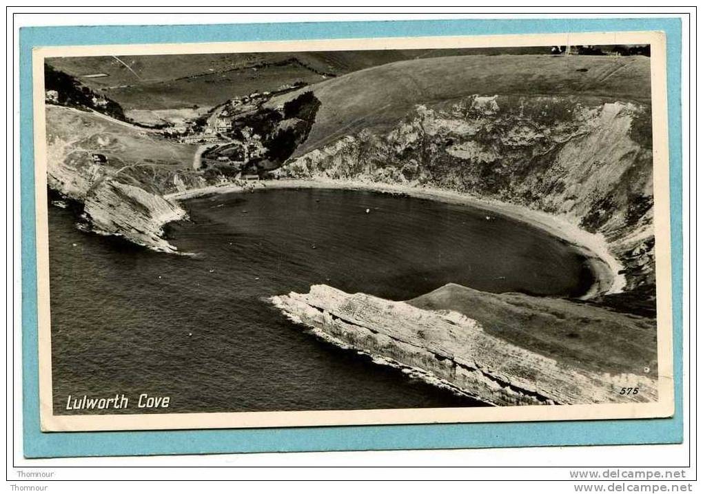 LULWORTH  COVE  -  1952  -  BELLE CARTE PHOTO - - Sonstige & Ohne Zuordnung