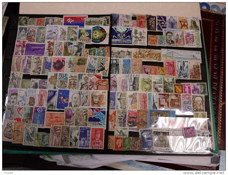 Lot De 2 000 Timbres France Différents Toutes époques : Petits Et Grands Formats, Neufs Et Oblitérés. - Lots & Kiloware (mixtures) - Min. 1000 Stamps