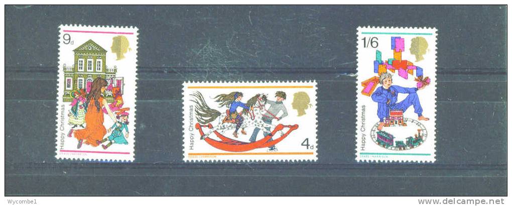 GREAT BRITAIN - 1968  Christmas  MM - Unused Stamps