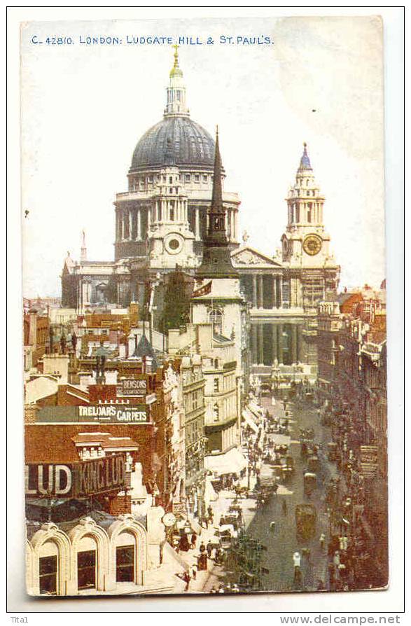 D4911 - London Ludgate Hill & St Paul's - St. Paul's Cathedral