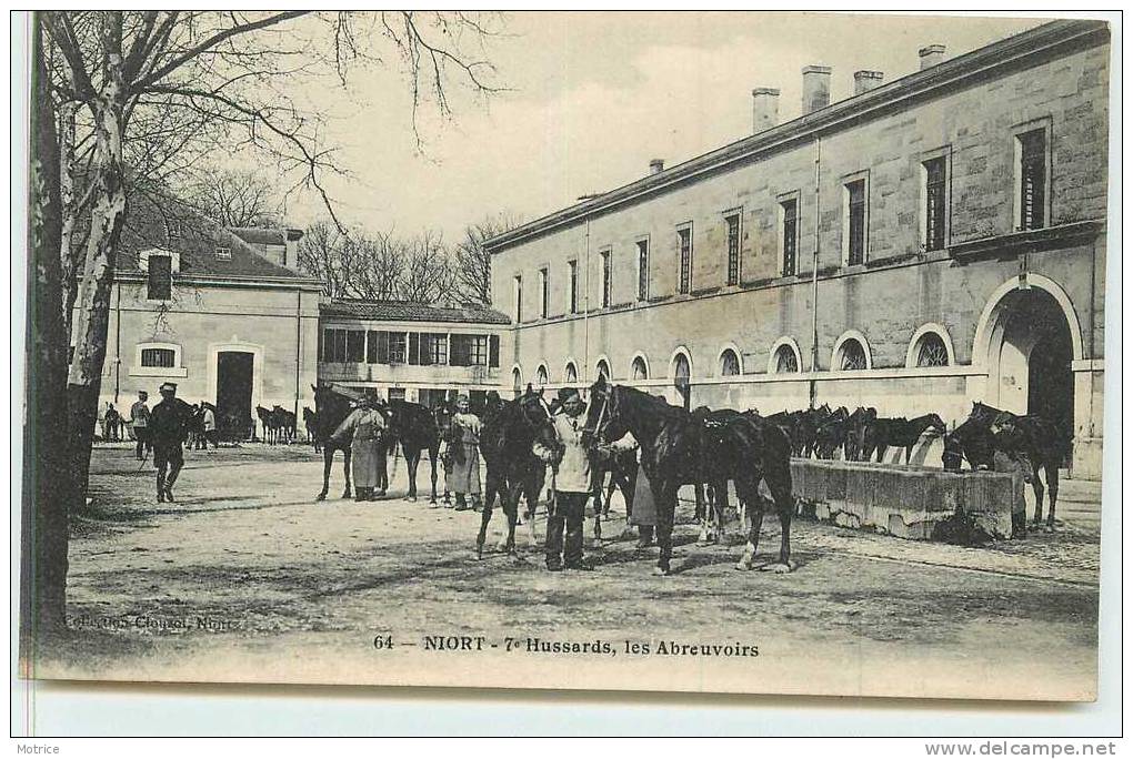 NIORT  -    7em Hussards, Les Abreuvoirs. - Niort