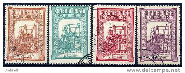 ROMANIA 1906 Welfare Issue II, Used.  Michel 165-68. - Used Stamps