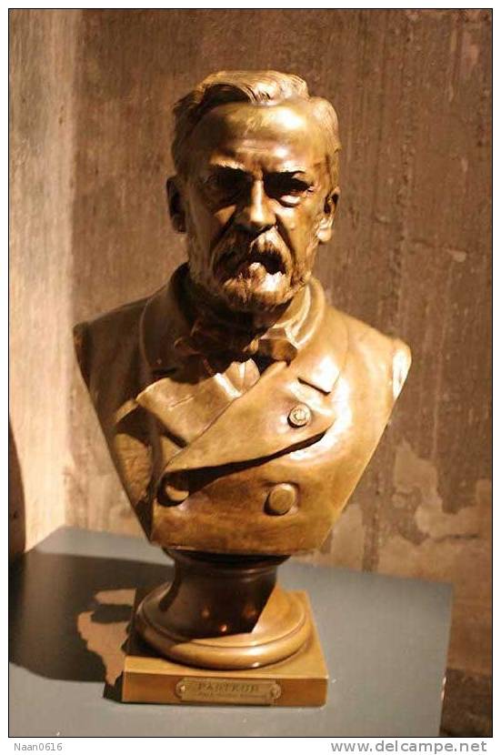 [Y31-02  ]   Chemist And Microbiologist  Louis Pasteur Sculpture  , Postal Stationery -- Articles Postaux -- Postsache F - Louis Pasteur