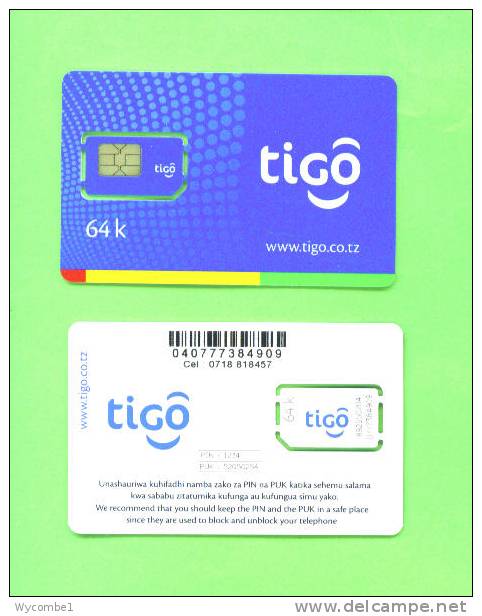 TANZANIA - Mint/Unused SIM Phonecard With Chip/Tigo - Tanzania