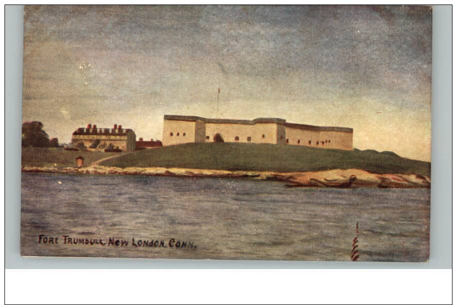 New London CT Fort Trumbull C1910 Postcard - Other & Unclassified