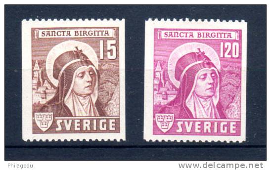 Canonisation De Sainte Brigitte, 290 / 291*, Cote 42,50 € - Ongebruikt