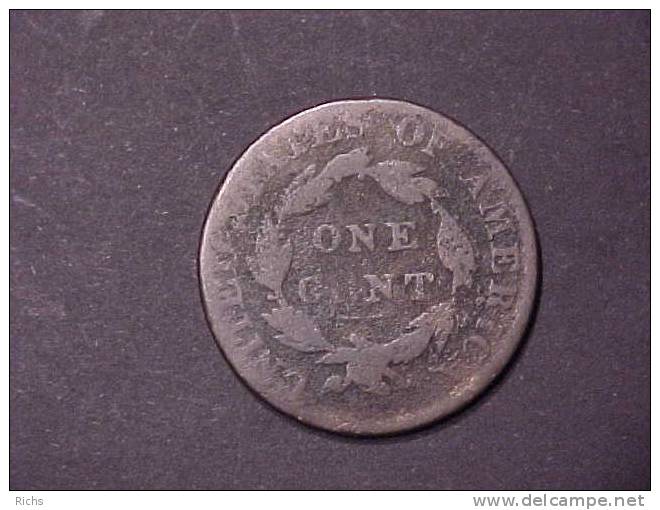 1825 Coronet Head Large Cent - 1816-1839: Coronet Head