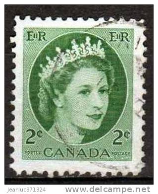 N° 268 O Y&T 1954 Elizabeth II - Oblitérés