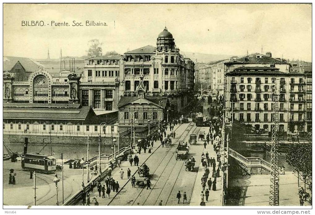 BILBAO .  PUENTE . SOC . BILBAINA  . - Vizcaya (Bilbao)