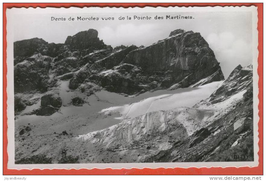 E507 , Dents De Morcles Vues De La Pointe Des Martinets , 11293 , Non Circulée - Saint-Martin