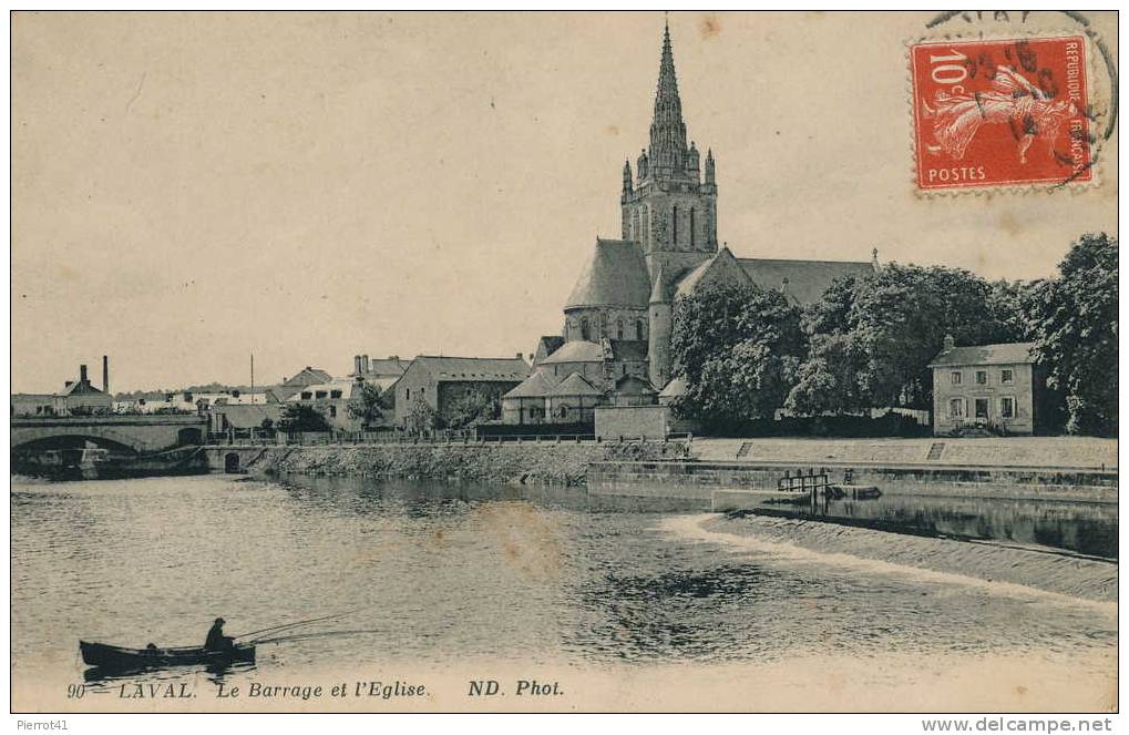 LAVAL - Le Barrage Et L'Église - Laval