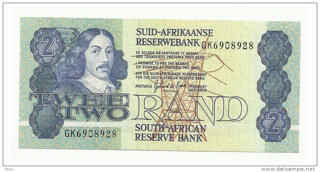 SOUTH AFRICA - 2 Rand Bank Note - Afrique Du Sud