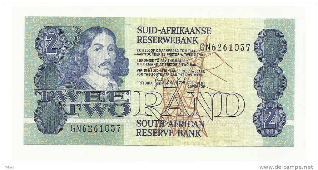 SOUTH AFRICA - 2 Rand Bank Note - Afrique Du Sud