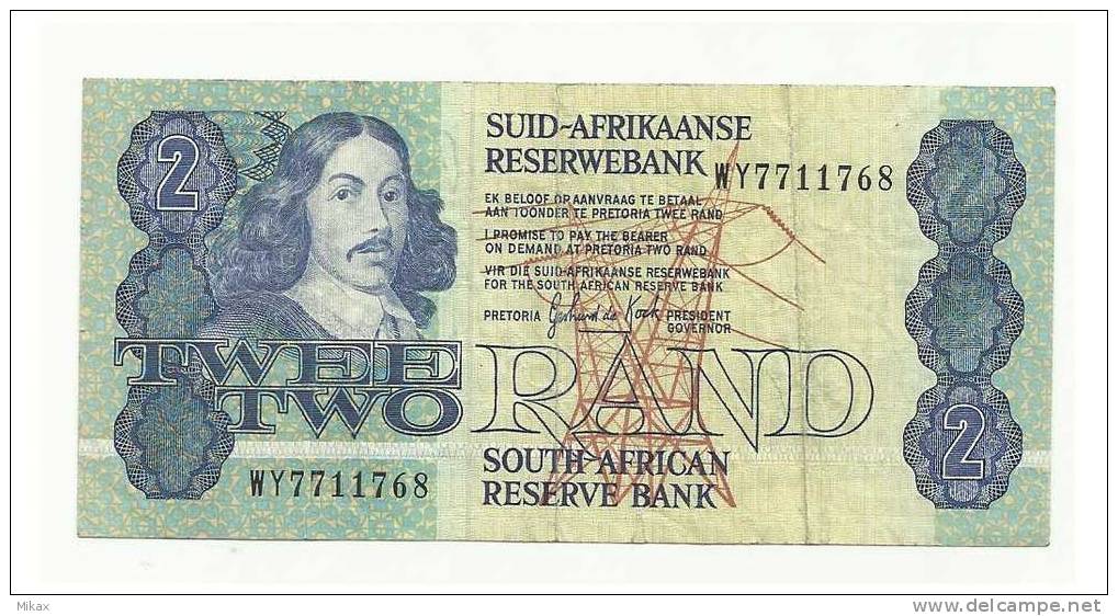 SOUTH AFRICA - 2 Rand Bank Note - Afrique Du Sud