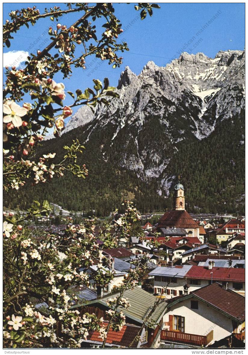 MITTENWALD Oberbayern  Dorf & Bergen - Mittenwald