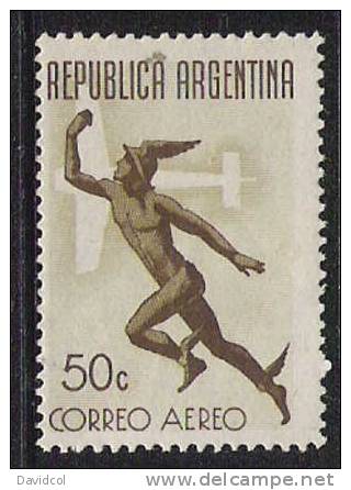 Q694.-.ARGENTINA .-. 1940 .-. MI#: 457  - MNH  AIR STAMP .-. PLANE / AVION. - Ongebruikt