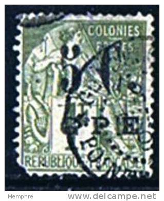 A. Dubois Surchargé  5 C. / GPE   Sur 1 Fr  11 Oblitéré - Used Stamps