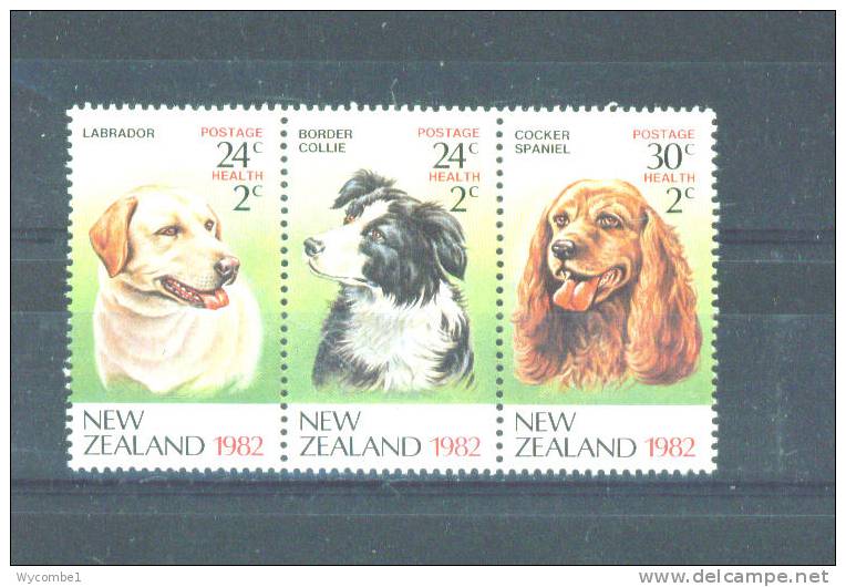 NEW ZEALAND - 1982  Health Dogs  UM - Neufs