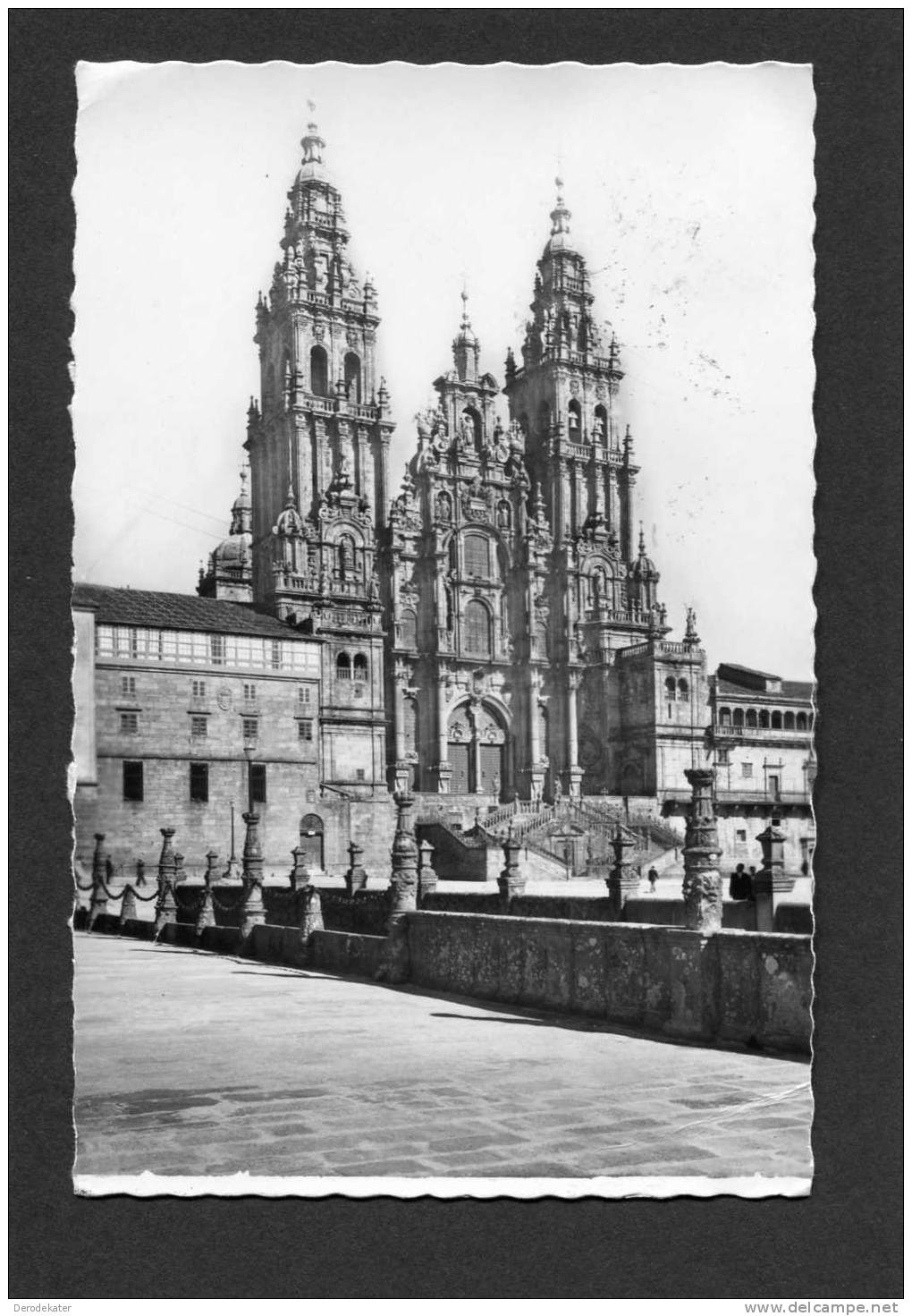 Santiago De Compostela. Catedral Del Obradoiro [Barroco]. Cathedral. Obradoire Facade [Baroque]. 1958. New! - Santiago De Compostela