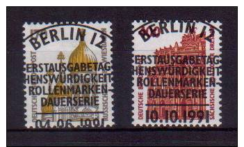 BRD  Mich. Nr. 1662 Und 1687  Postfrische Marken Und ESST  Prachterhaltung -303- - Used Stamps