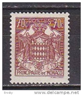 Q5148 - MONACO Yv N°254 * - Unused Stamps