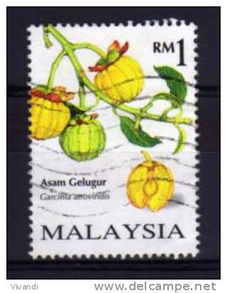 Malaysia - 1998 - $1 Dollar Fruit/Asam Gelugur - Used - Malaysia (1964-...)