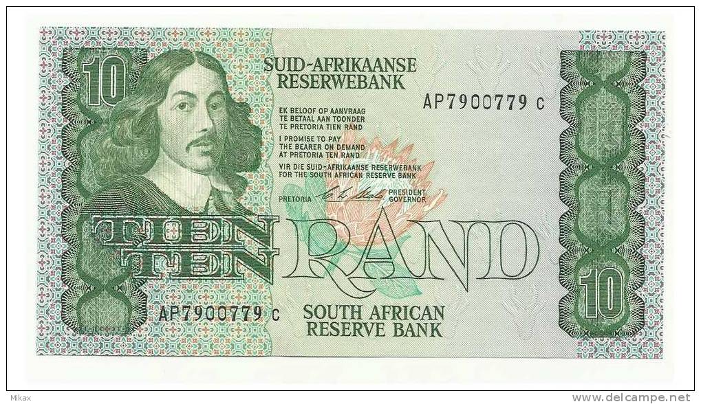 SOUTH AFRICA - 10 Rand Bank Note - Suráfrica