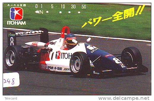 PHONECARD JAPAN * RALLYE RALLY RALLEY (1248) TELECARTE JAPON * TELEFONKARTE * VOITURE * CAR * AUTO - Cars