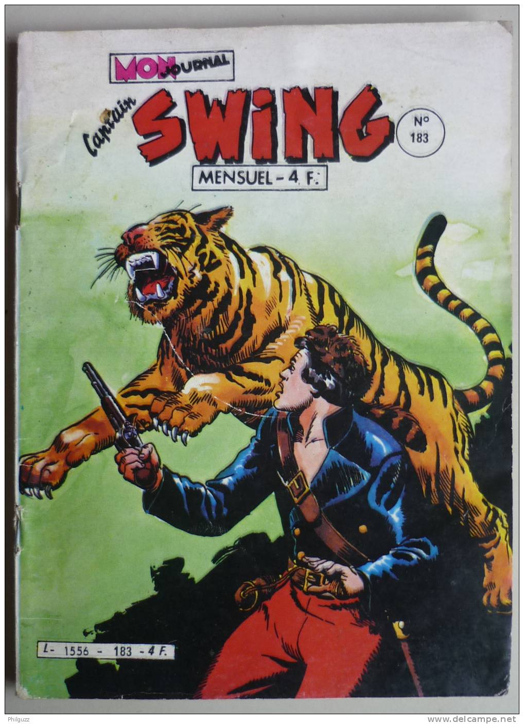 PETIT FORMAT PF CAP'TAIN SWING N° 183 (3) MON JOURNAL PUMA NOIR - Captain Swing