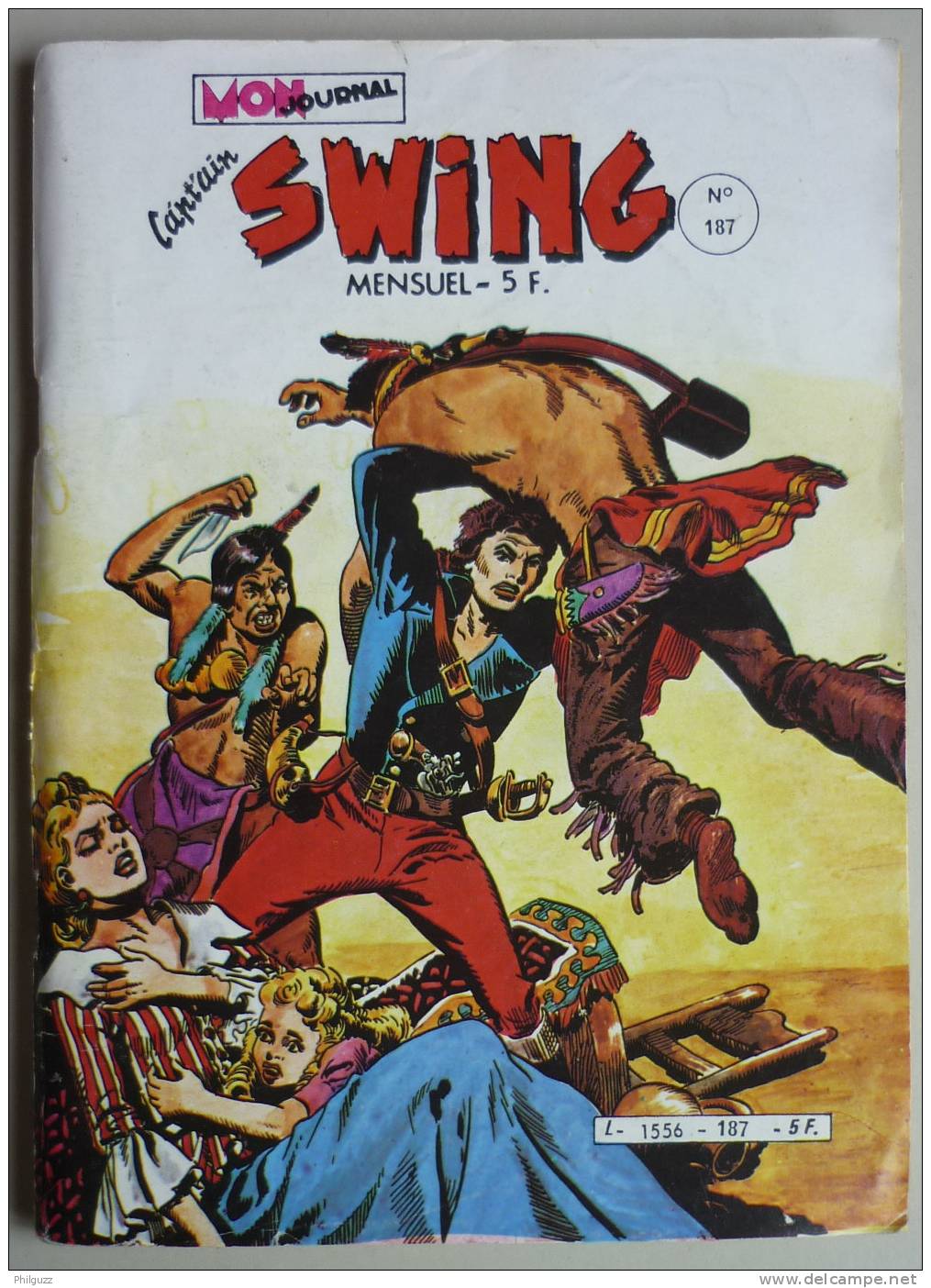 PETIT FORMAT PF CAP'TAIN SWING N° 187 (2) MON JOURNAL PUMA NOIR - Captain Swing