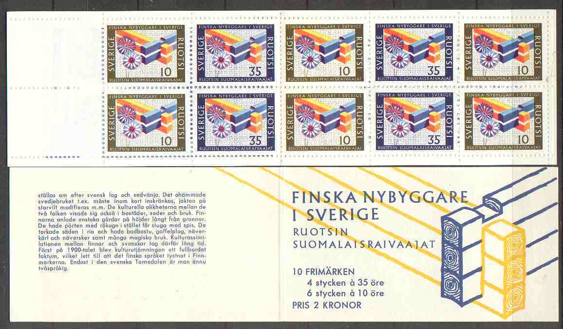 SUEDE N° C 570 ** Hommage à La Communauté Finnoise - 1951-80