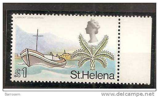 St.Helena1968:Yvert209 Mnh**   (high Value) - Saint Helena Island
