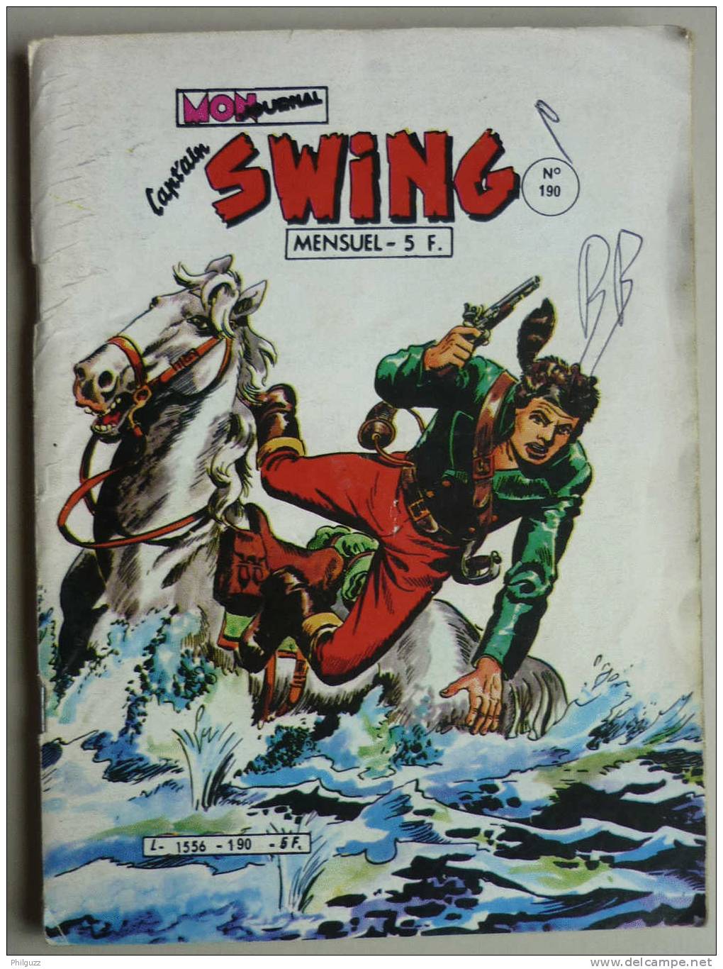 PETIT FORMAT PF CAP'TAIN SWING N° 190 (2) MON JOURNAL PUMA NOIR - Captain Swing