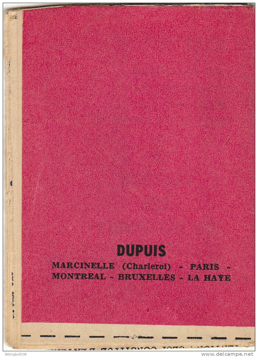 MINI-RECIT De SPIROU. N° 55. Prenez Garde Au Flagada !. DEGOTTE. 1961. Dupuis Marcinelle. - Spirou Magazine