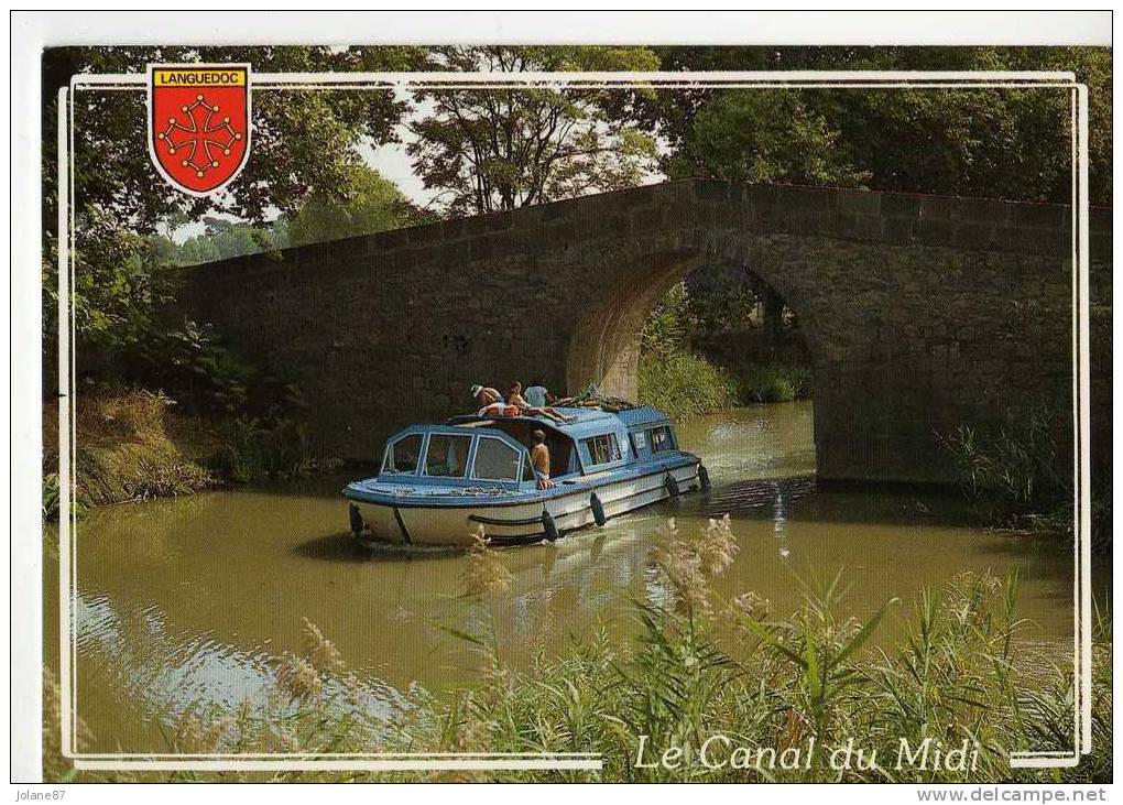CPM      CANAL DU MIDI            PENICHE - Houseboats