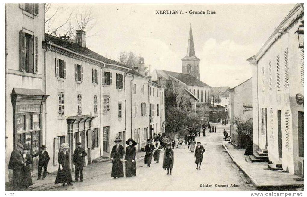 XERTIGNY Grande Rue - Xertigny