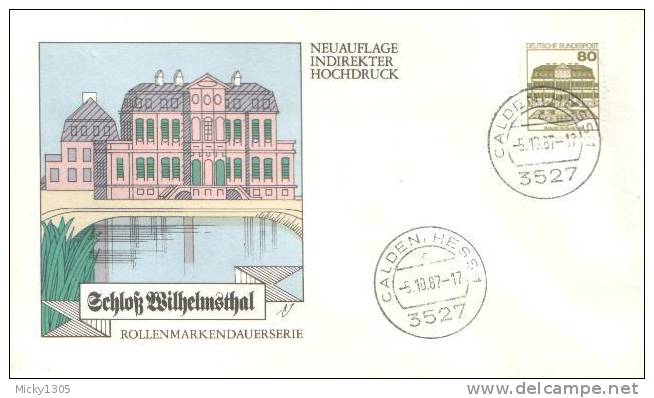 Germany - Mi-Nr 1140 II FDC (y524)- - 1981-1990