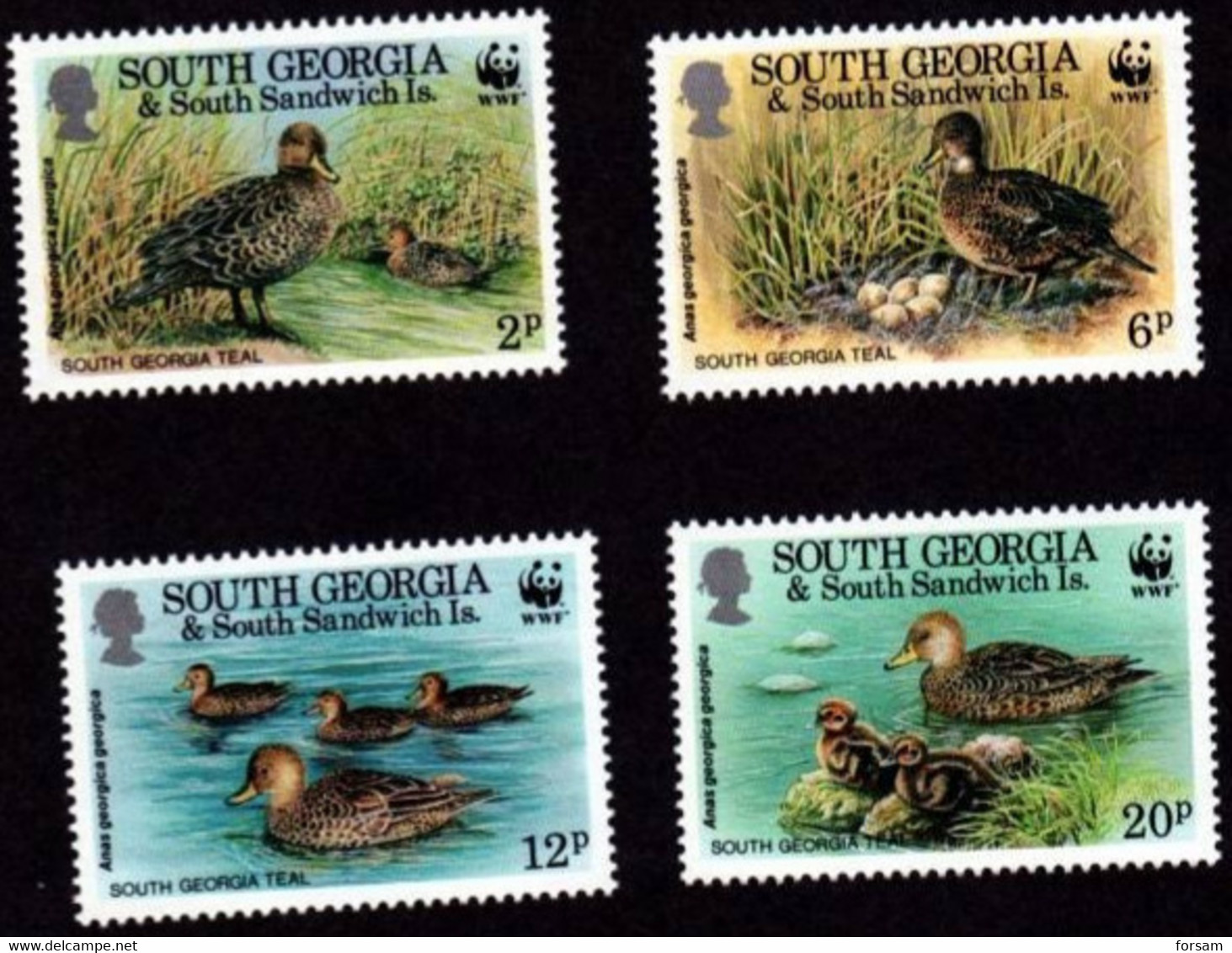 SOUTH GEORGIA..1992..Michel # 203-206...MNH...MiCV - 8 Euro. - South Georgia