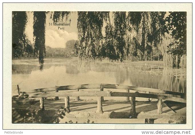 (G848) - Boisfort - Parc - Watermael-Boitsfort - Watermaal-Bosvoorde